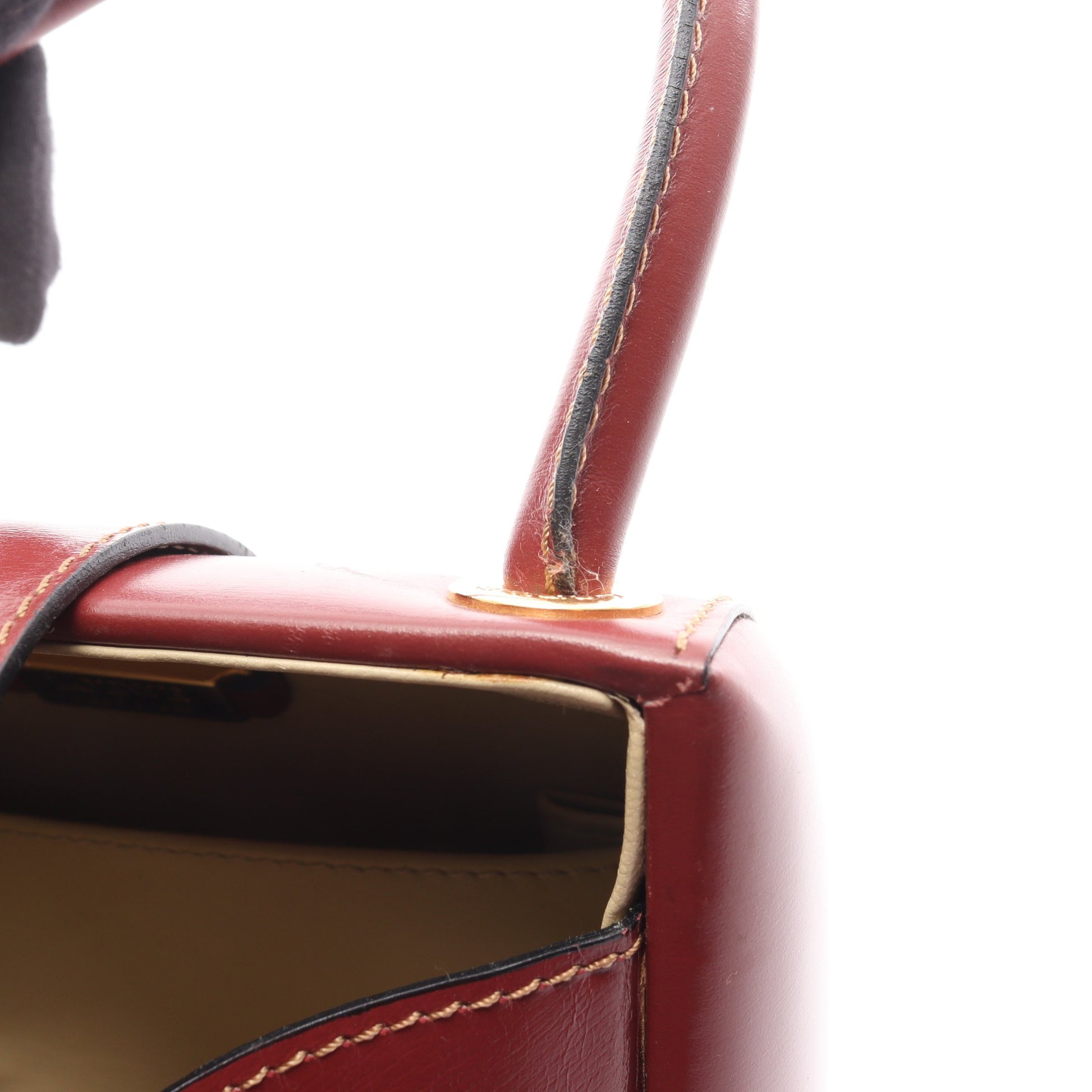 アナグラム ハンドバッグ レザー ボルドー ロエベ バッグ LOEWE