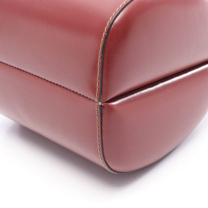 アナグラム ハンドバッグ レザー ボルドー ロエベ バッグ LOEWE
