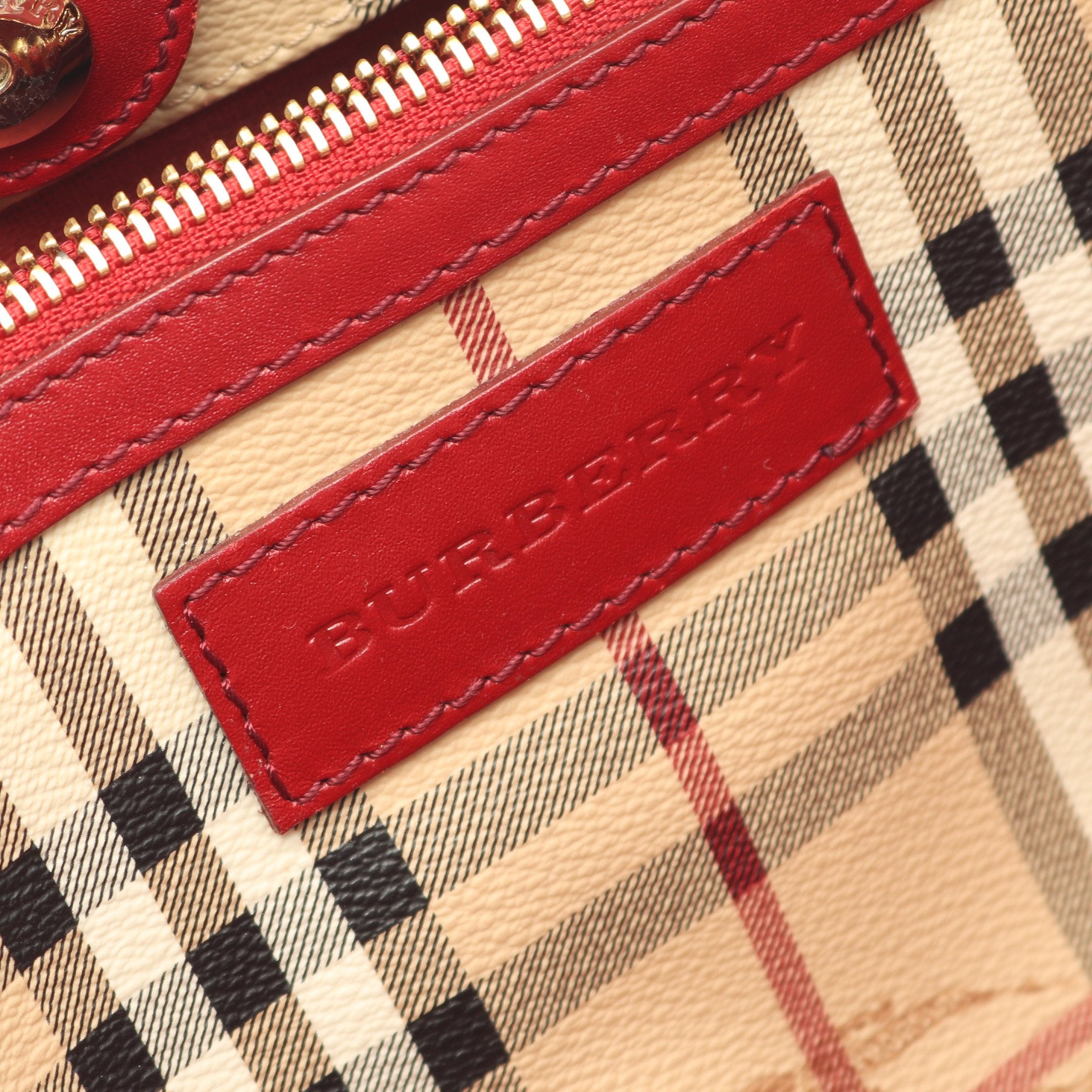 ヘイマーケットチェック ハンドバッグ トートバッグ PVC レザー