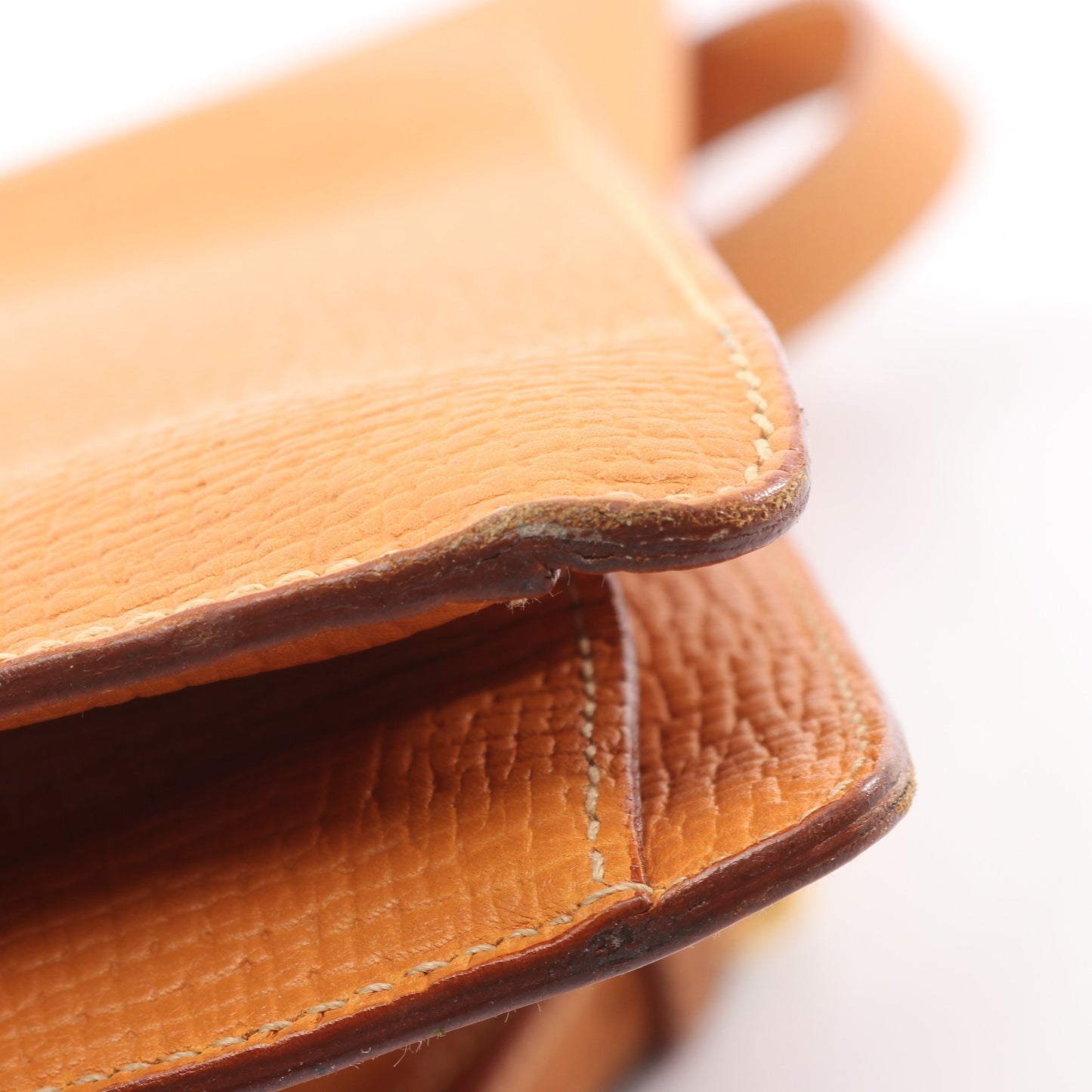 バルセロナ ハンドバッグ レザー オレンジ 2WAY ロエベ バッグ LOEWE