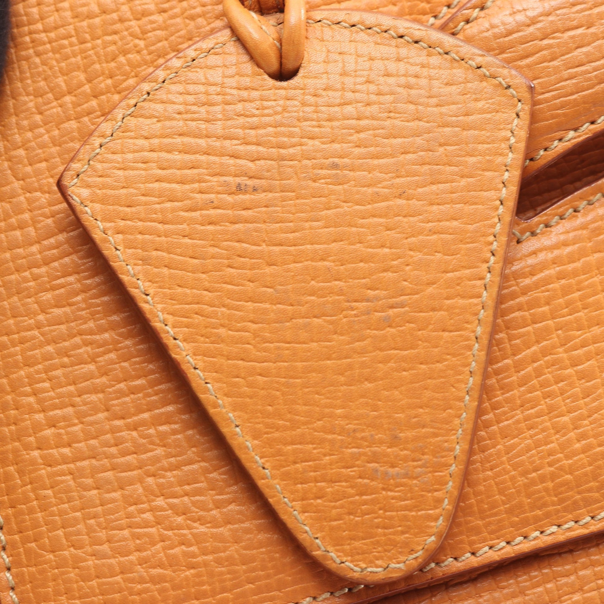 バルセロナ ハンドバッグ レザー オレンジ 2WAY ロエベ バッグ LOEWE