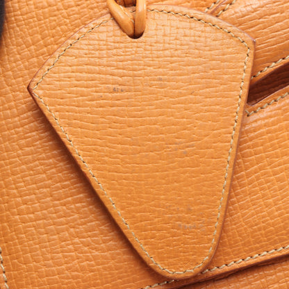 バルセロナ ハンドバッグ レザー オレンジ 2WAY ロエベ バッグ LOEWE