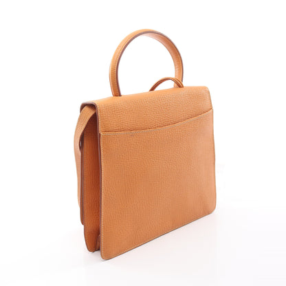 バルセロナ ハンドバッグ レザー オレンジ 2WAY ロエベ バッグ LOEWE