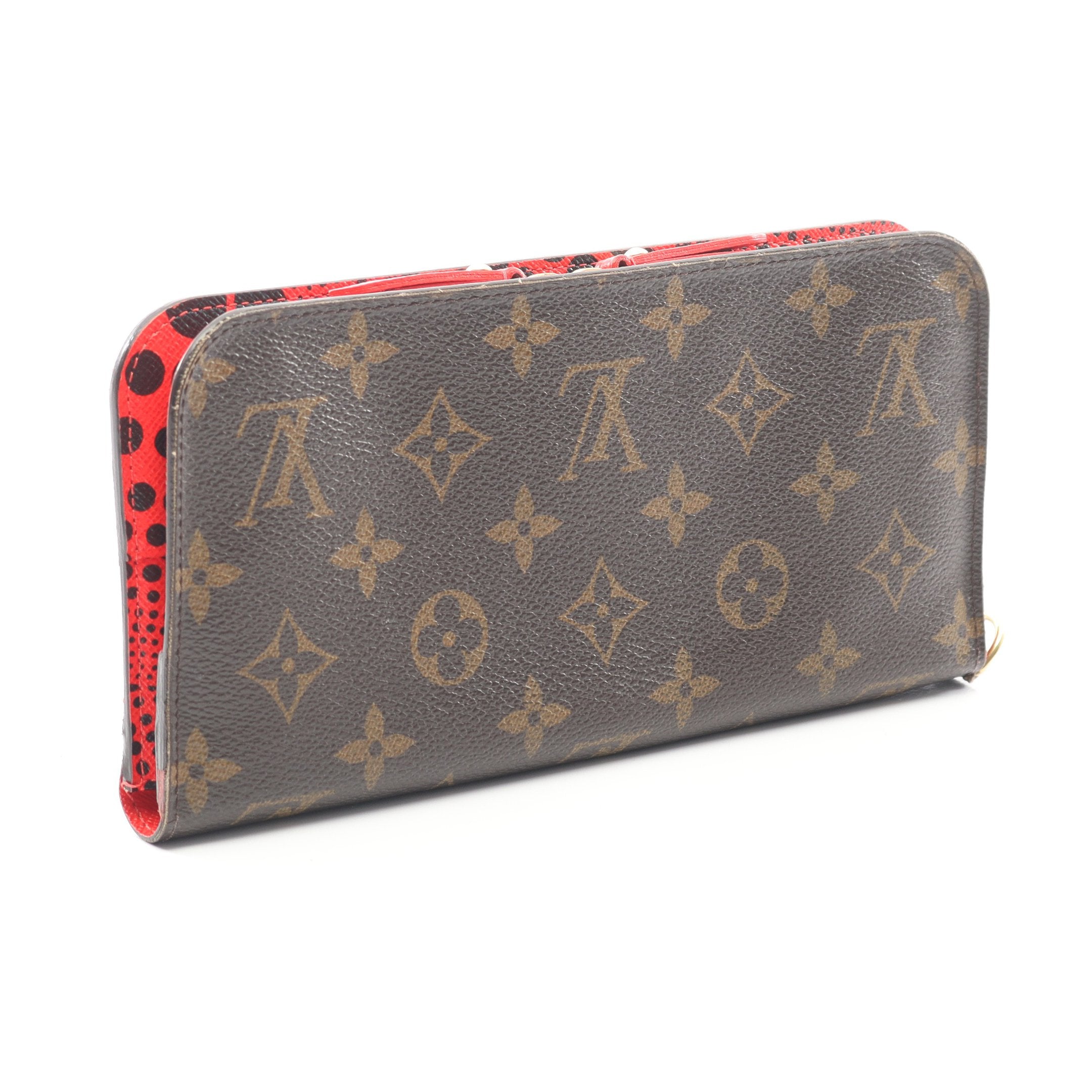 Louis Vuitton ポルトフォイユ・アンソリット ルージュ 長財布 【公式