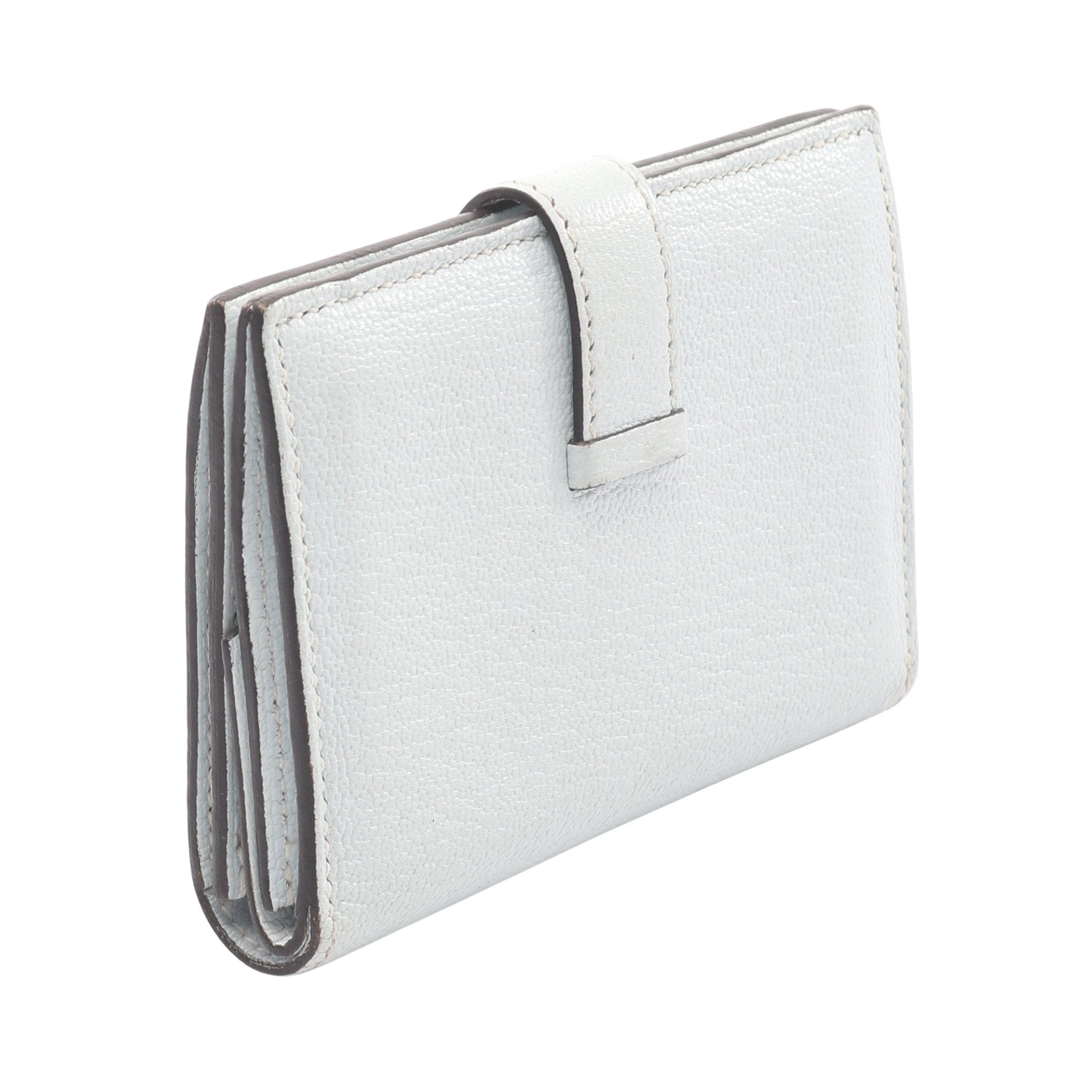 ベアンミニ ブルーブリュム カードケース シェーブル ライトブルー