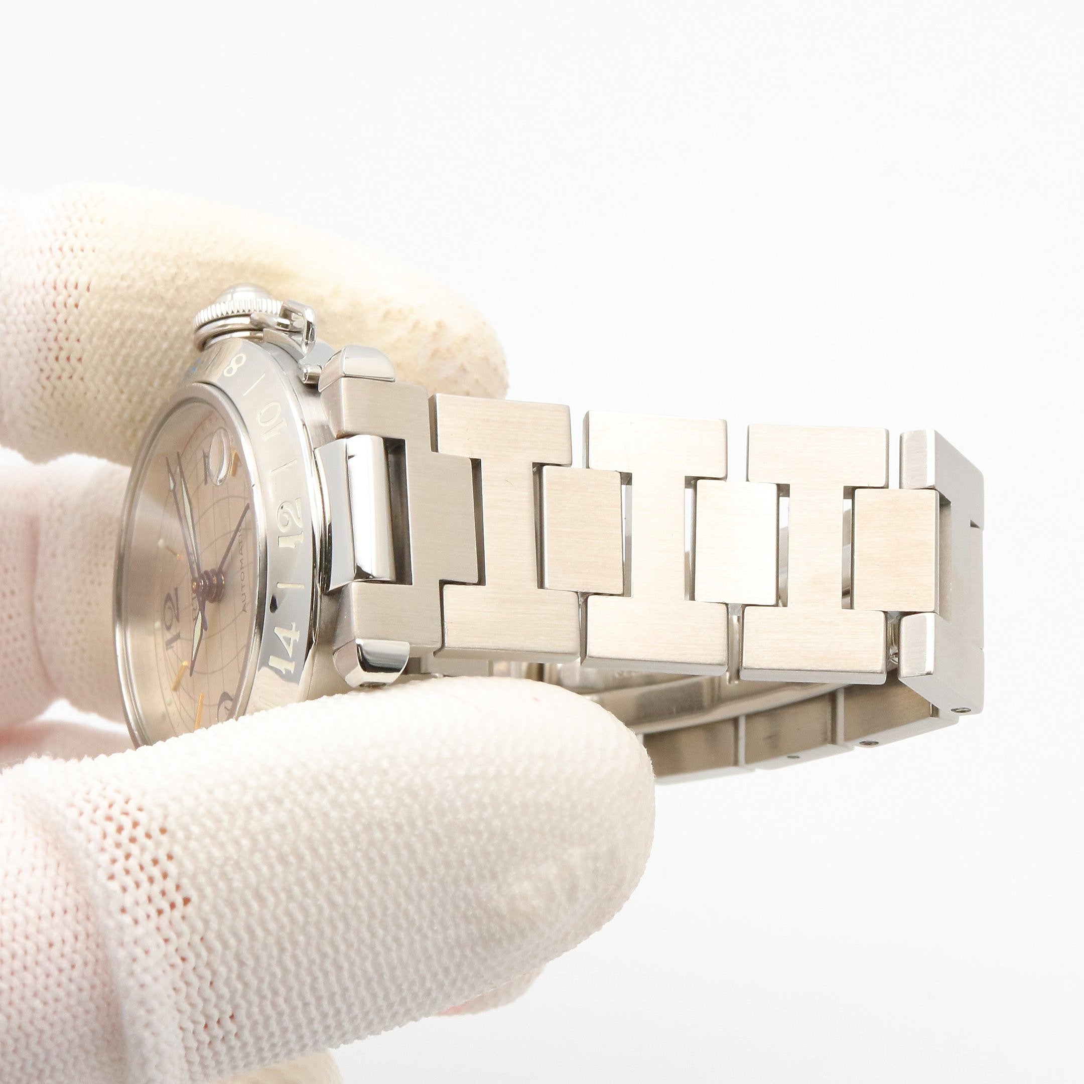 パシャC メリディアン ボーイズ 腕時計 自動巻き SS シルバー