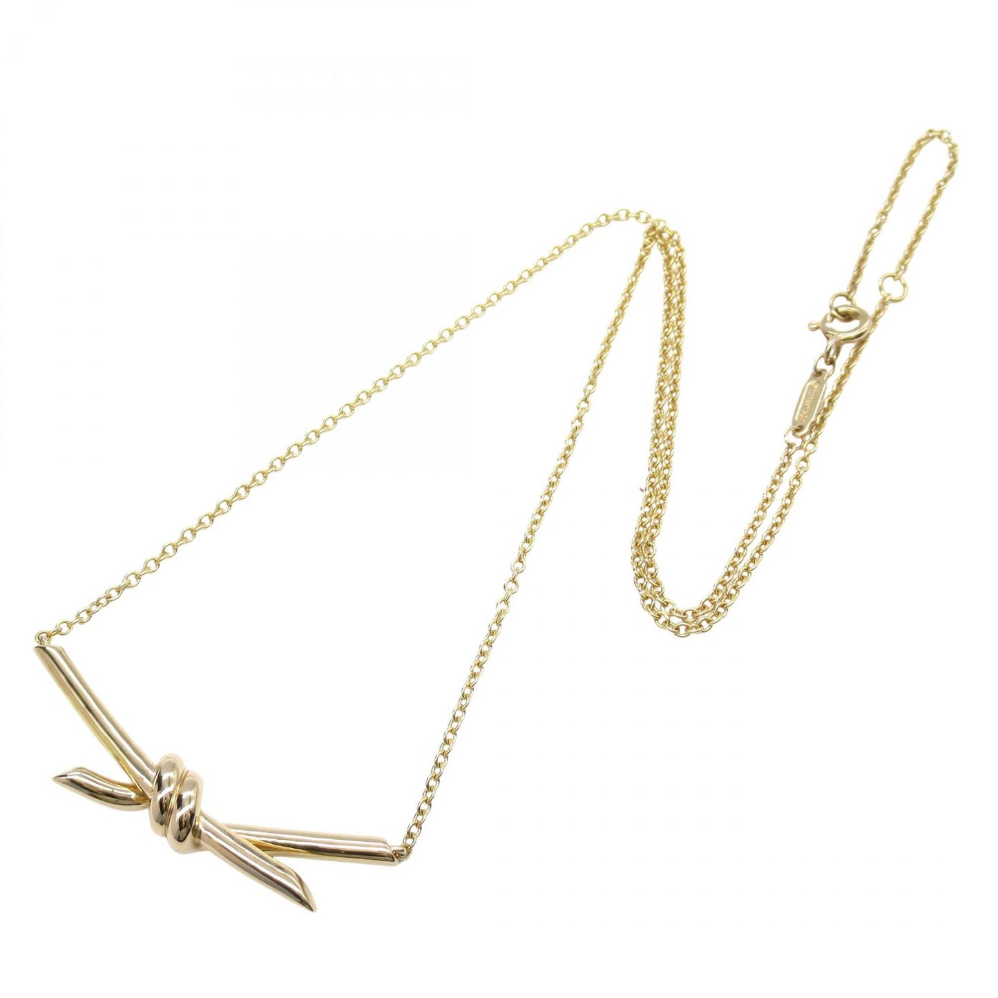 ノット ネックレス ネックレス K18PG ピンクゴールド ティファニー アクセサリー TIFFANY & Co.