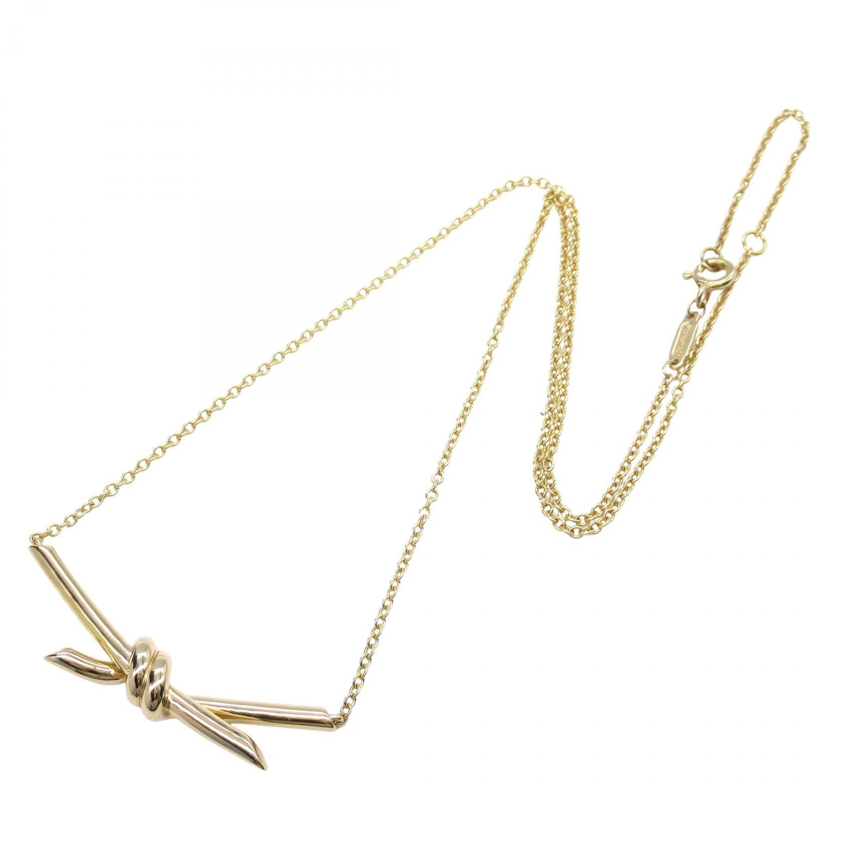 ノット ネックレス ネックレス K18PG ピンクゴールド ティファニー アクセサリー TIFFANY & Co.