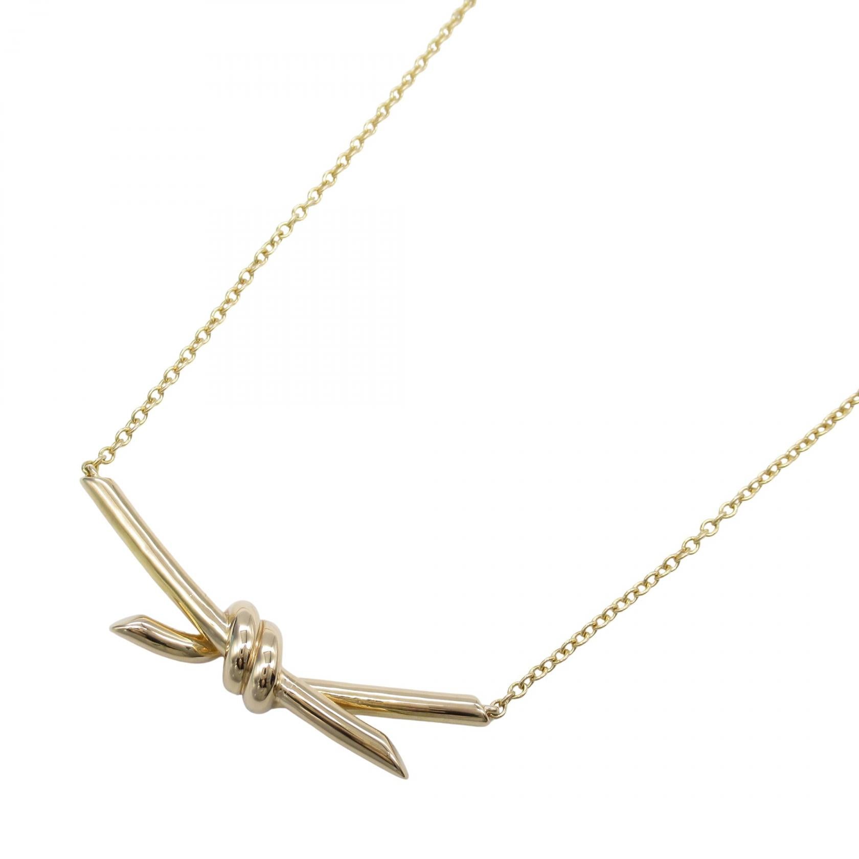 ノット ネックレス ネックレス K18PG ピンクゴールド ティファニー アクセサリー TIFFANY & Co.