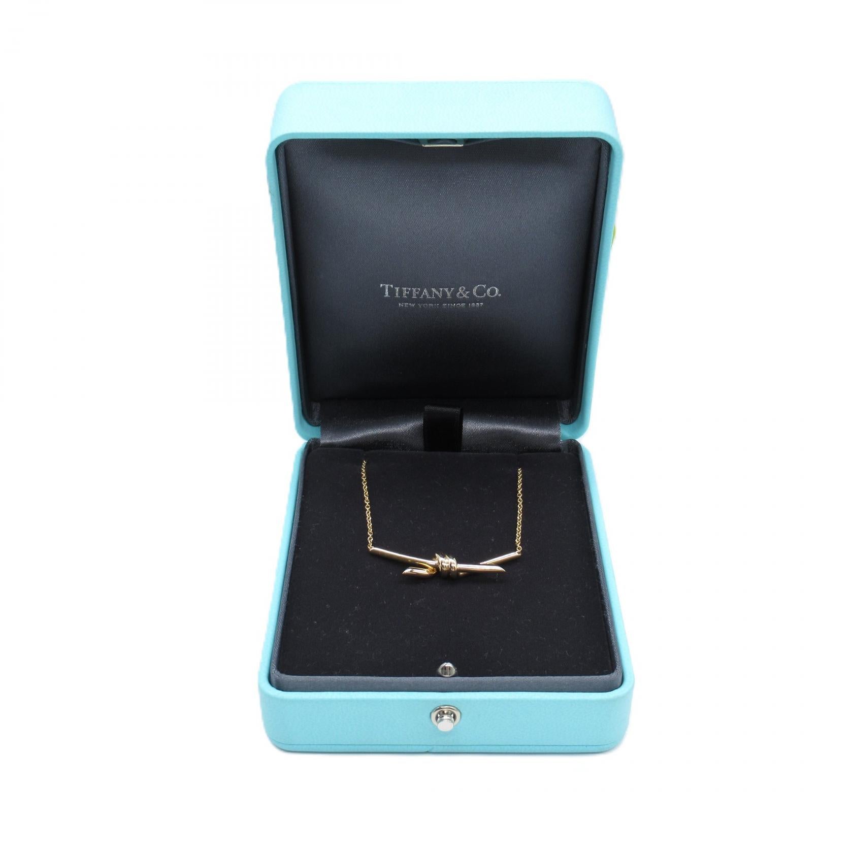 ノット ネックレス ネックレス K18PG ピンクゴールド ティファニー アクセサリー TIFFANY & Co.
