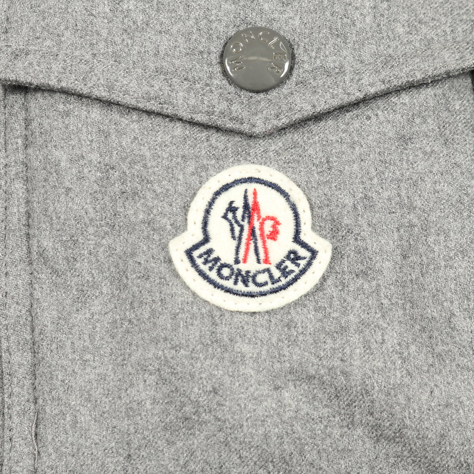 MONTGENEVRE モンジュネーヴル ダウンジャケット ウール グレー モンクレール アウター MONCLER