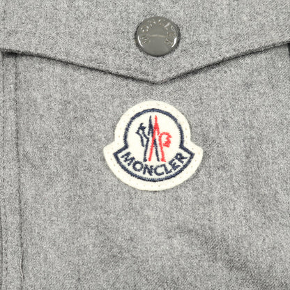 MONTGENEVRE モンジュネーヴル ダウンジャケット ウール グレー モンクレール アウター MONCLER