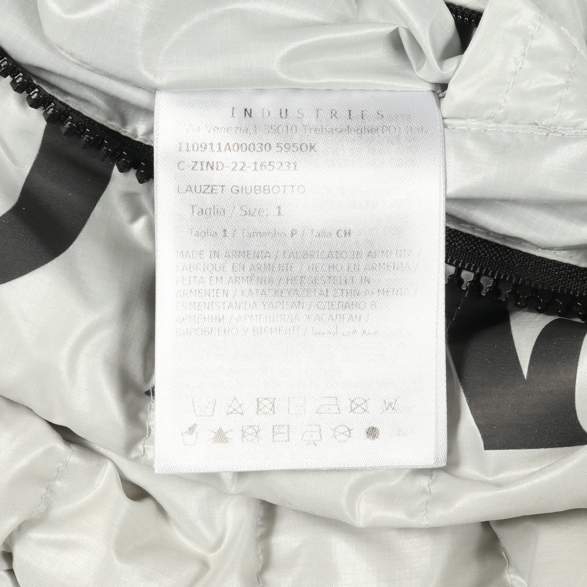LAUZET ダウンジャケット ライトグレー フード付き モンクレール アウター MONCLER