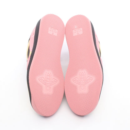 BASKET LOW スニーカー レザー ラバー ファブリック ゴールド ピンク ブラック グッチ シューズ GUCCI