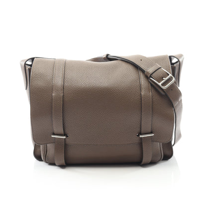 スティーブ ブザス35 トーブ ショルダーバッグ トリヨンクレマンス グレーブラウン シルバー金具 T刻印 エルメス バッグ HERMES