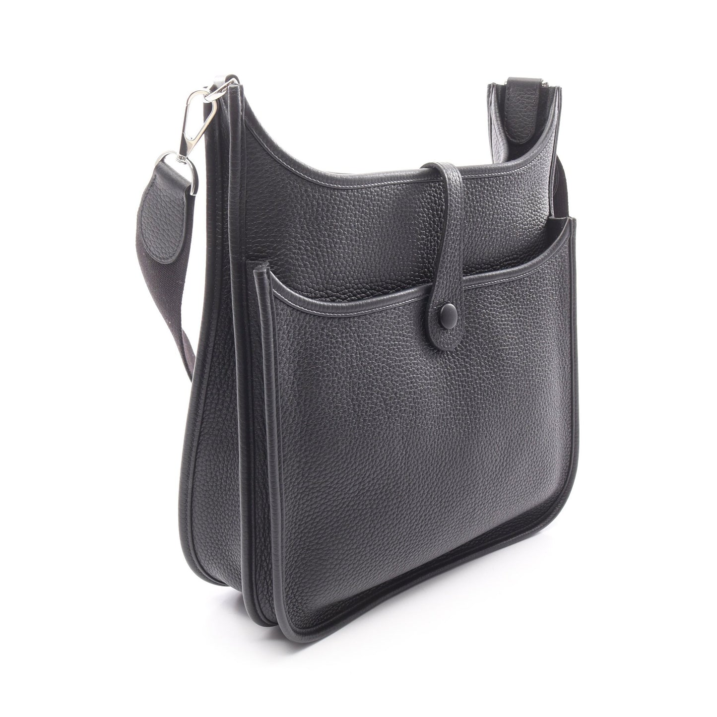 エヴリン 3 トロワ PM ショルダーバッグ トリヨンクレマンス ブラック シルバー金具 B刻印 エルメス バッグ HERMES
