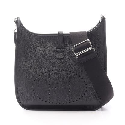 エヴリン 3 トロワ PM ショルダーバッグ トリヨンクレマンス ブラック シルバー金具 B刻印 エルメス バッグ HERMES