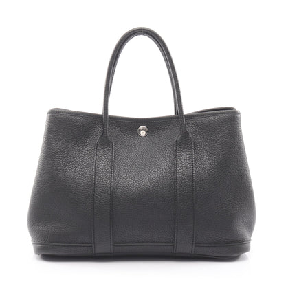 ガーデンパーティTPM ハンドバッグ トートバッグ ネゴンダ ブラック シルバー金具 □O刻印 エルメス バッグ HERMES