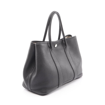ガーデンパーティTPM ハンドバッグ トートバッグ ネゴンダ ブラック シルバー金具 □O刻印 エルメス バッグ HERMES