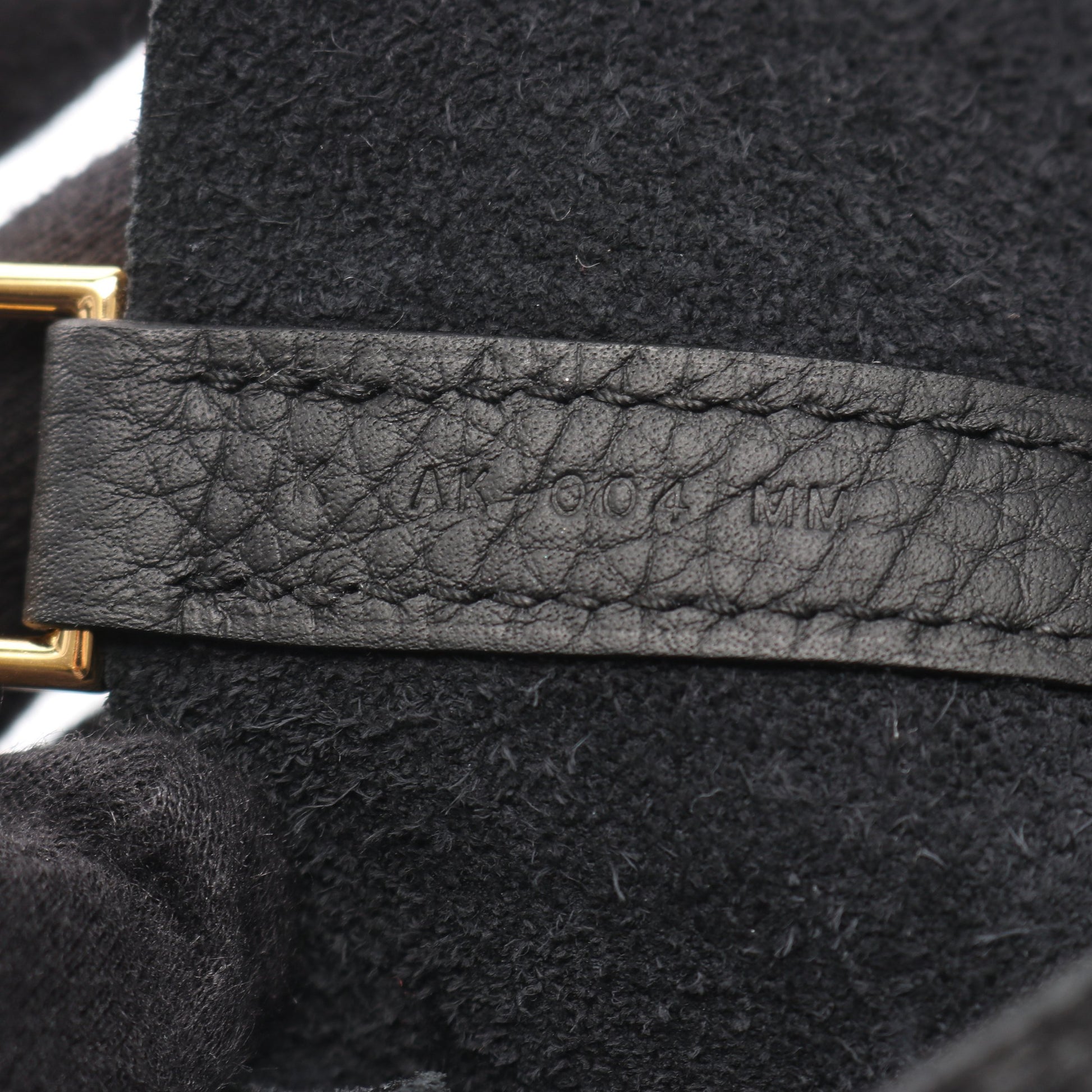 ピコタンロックPM ハンドバッグ トリヨンクレマンス ブラック ゴールド金具 K刻印 エルメス バッグ HERMES