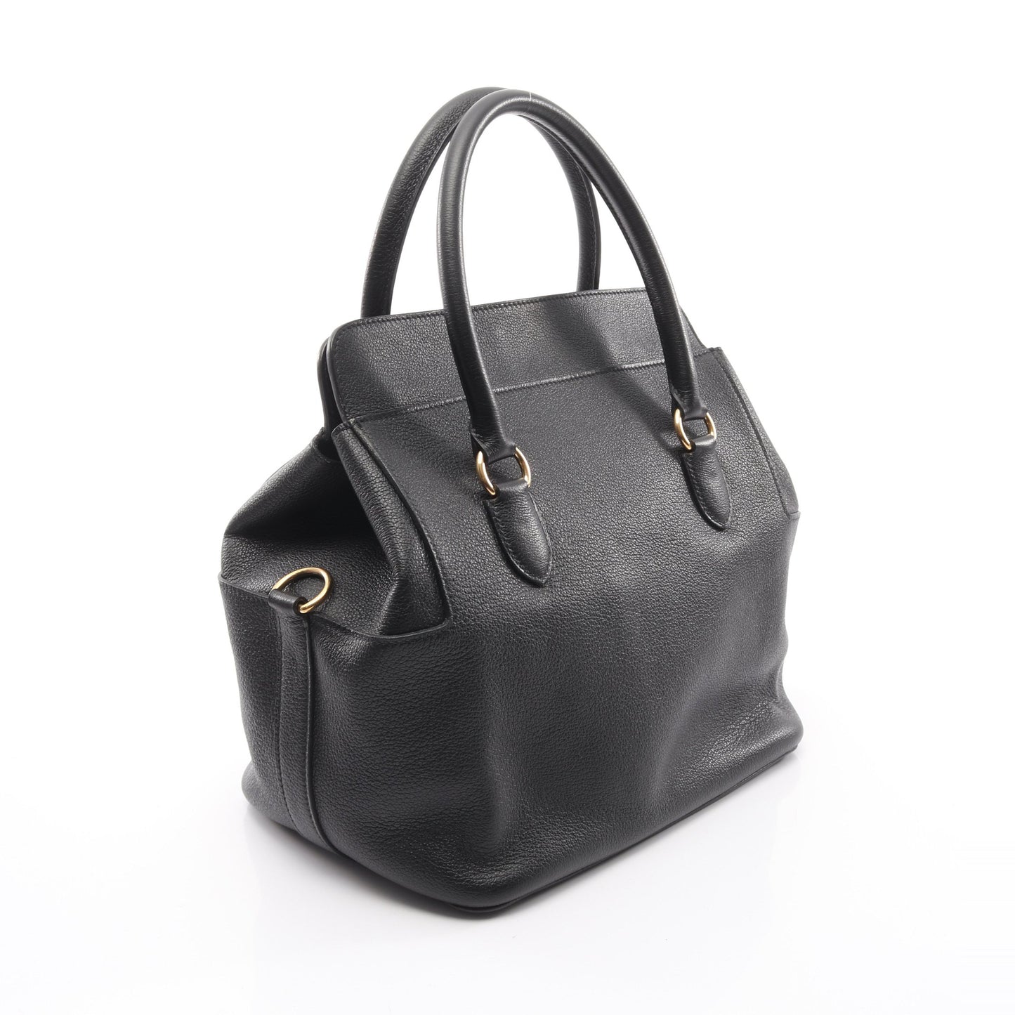 ツールボックス26 ハンドバッグ エバーカラー ブラック ゴールド金具 2WAY X刻印 エルメス バッグ HERMES