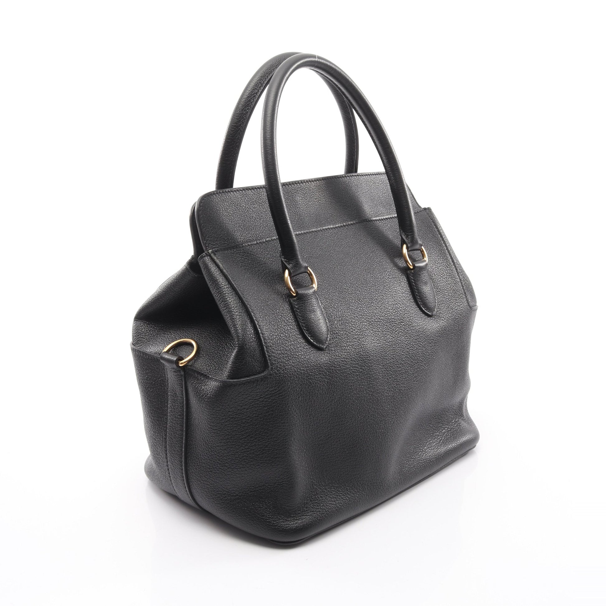 ツールボックス26 ハンドバッグ エバーカラー ブラック ゴールド金具 2WAY X刻印 エルメス バッグ HERMES