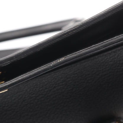 ツールボックス26 ハンドバッグ エバーカラー ブラック ゴールド金具 2WAY X刻印 エルメス バッグ HERMES