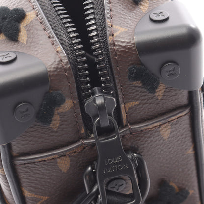 ミニ ソフトトランク モノグラム タフタージュ ショルダーバッグ PVC レザー ブラウン ブラック ルイヴィトン バッグ LOUIS VUITTON