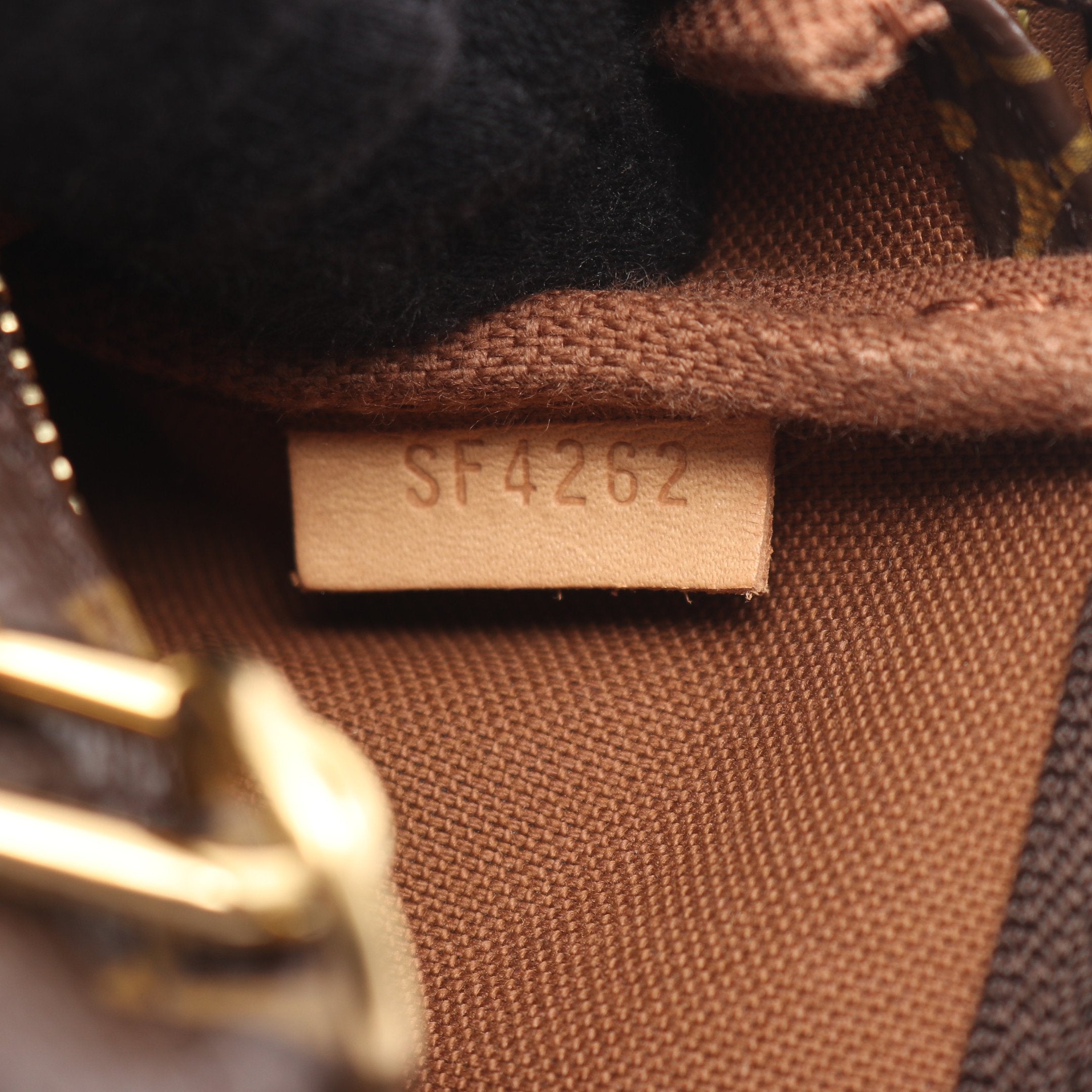 ミニ ポシェット アクセソワール モノグラム チェーンハンドバッグ PVC