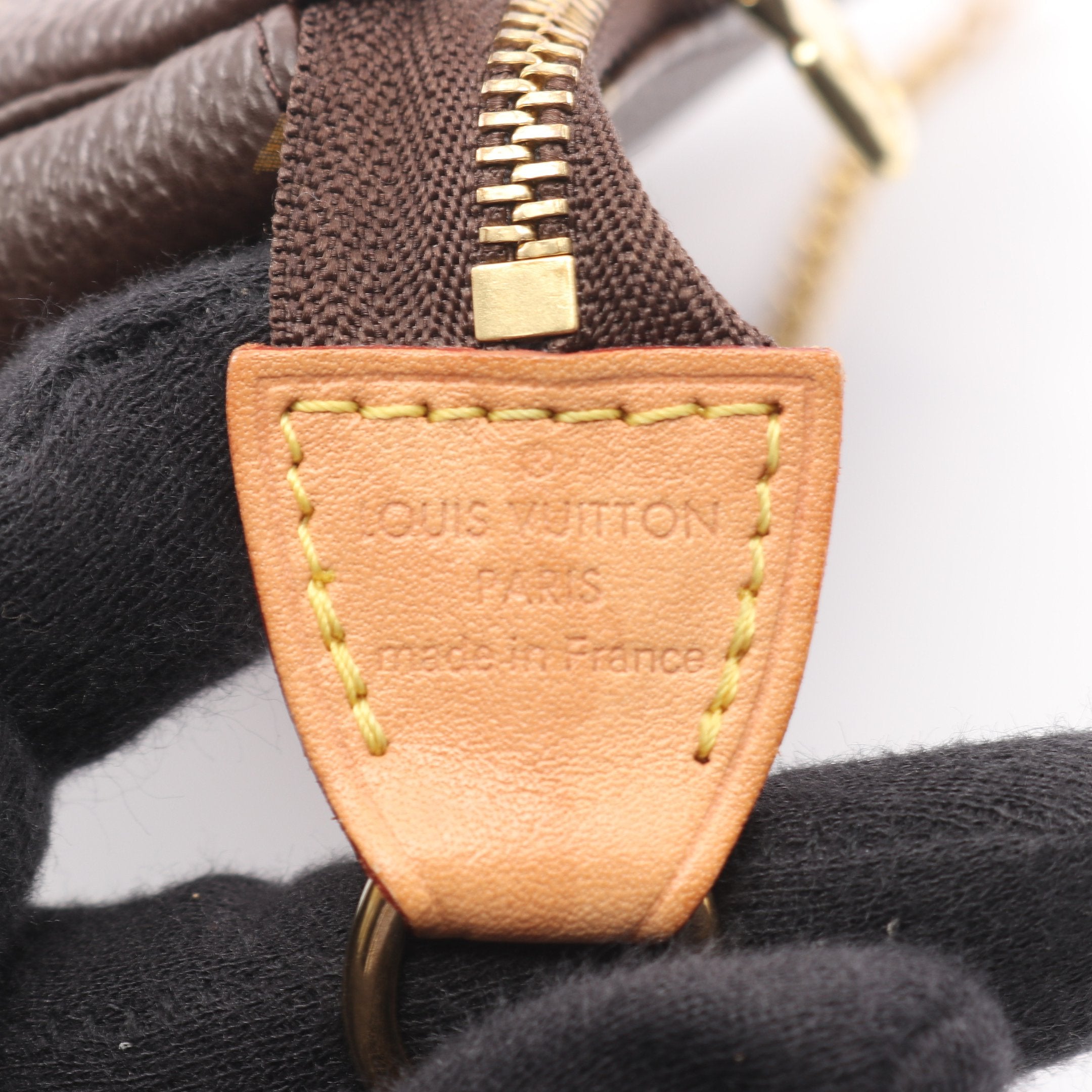 ミニ ポシェット アクセソワール モノグラム チェーンハンドバッグ PVC