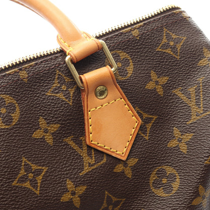 スピーディ30 モノグラム ハンドバッグ PVC レザー ブラウン ルイヴィトン バッグ LOUIS VUITTON