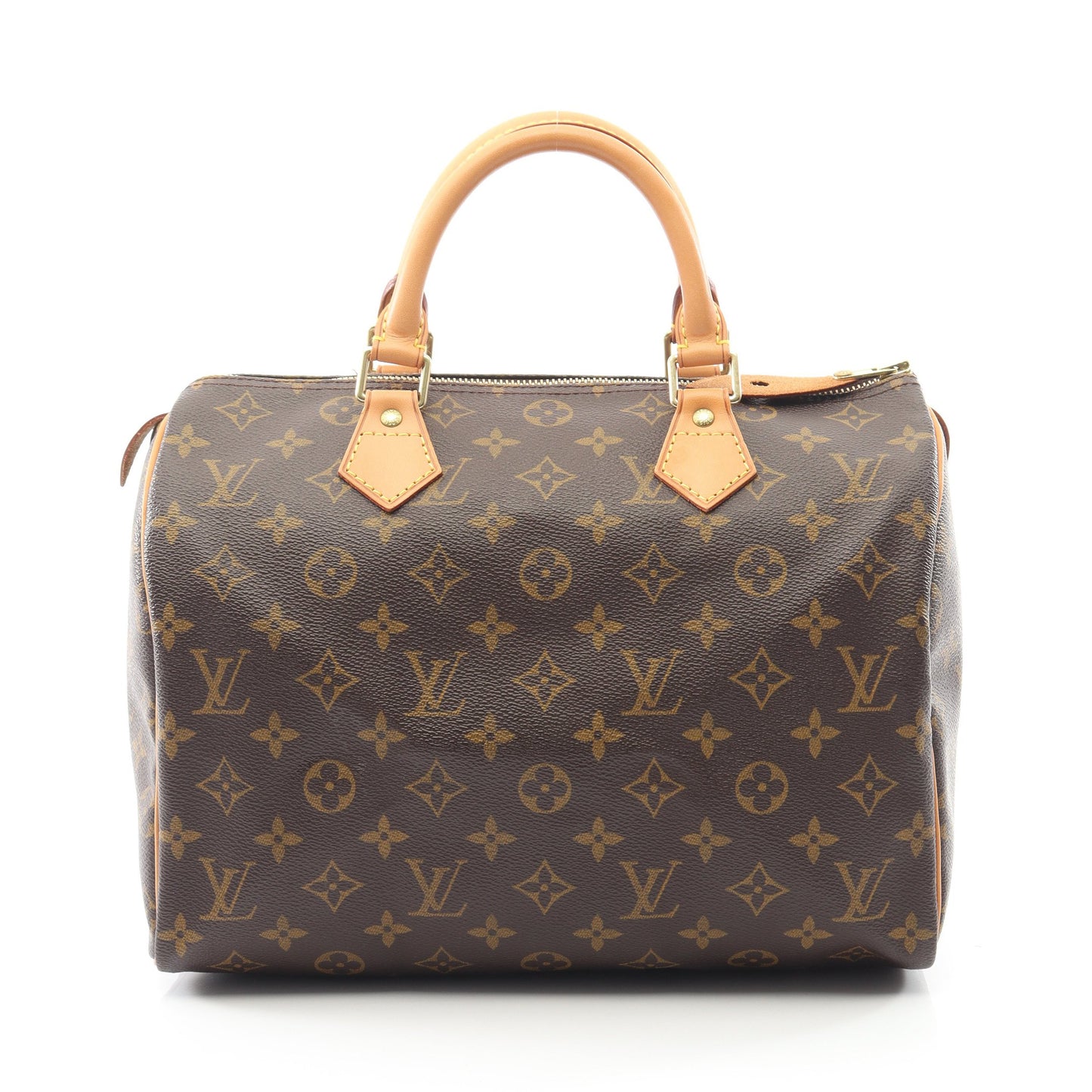 スピーディ30 モノグラム ハンドバッグ PVC レザー ブラウン ルイヴィトン バッグ LOUIS VUITTON