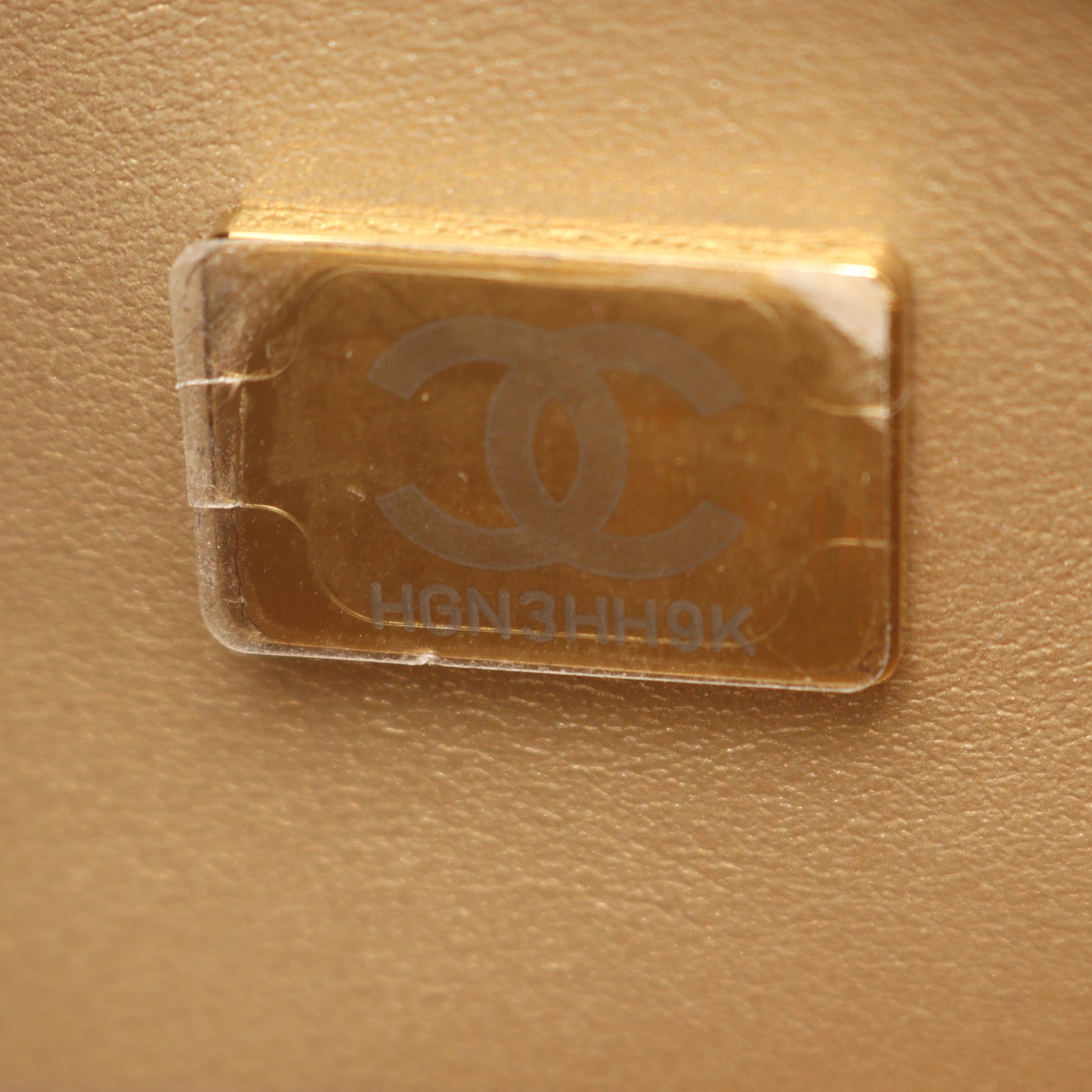 ミニマトラッセ チェーンショルダーバッグ ラムスキン ブラック ゴールド金具 シャネル バッグ CHANEL