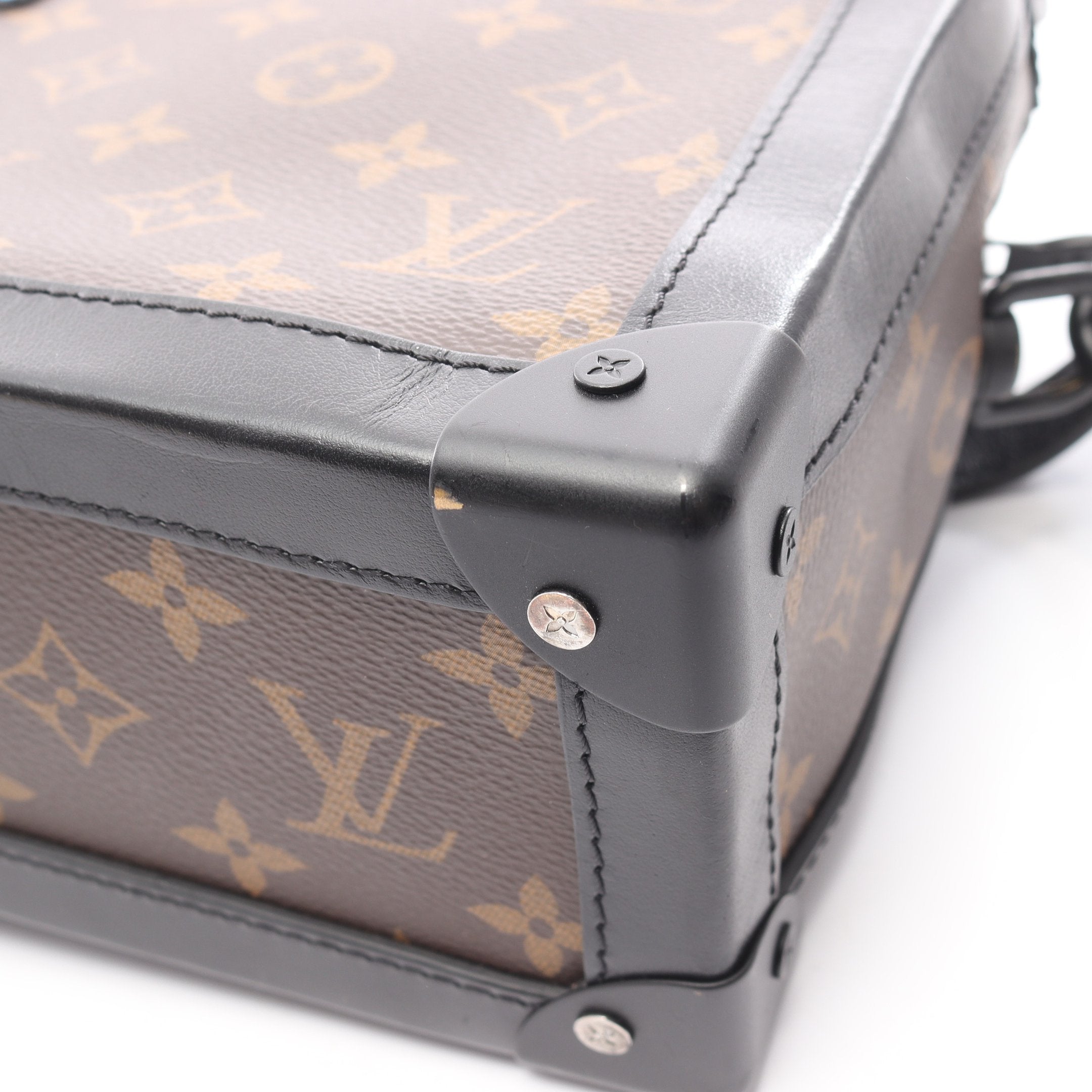 ソフトトランク モノグラムマカサー LVフレンド ショルダーバッグ PVC