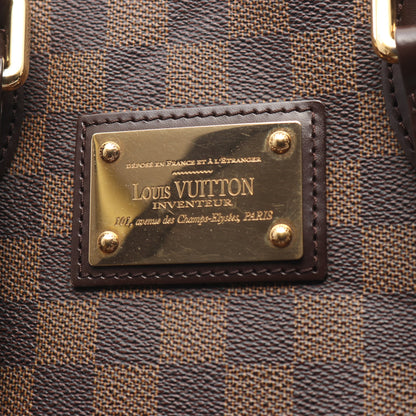 ハムステッドPM ダミエエベヌ ハンドバッグ トートバッグ PVC レザー ブラウン ルイヴィトン バッグ LOUIS VUITTON