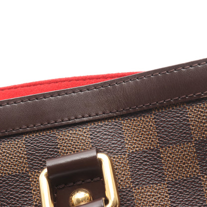 ハムステッドPM ダミエエベヌ ハンドバッグ トートバッグ PVC レザー ブラウン ルイヴィトン バッグ LOUIS VUITTON