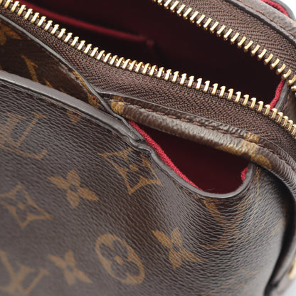 プティ パレPM モノグラム ハンドバッグ PVC レザー ブラウン 2WAY ルイヴィトン バッグ LOUIS VUITTON