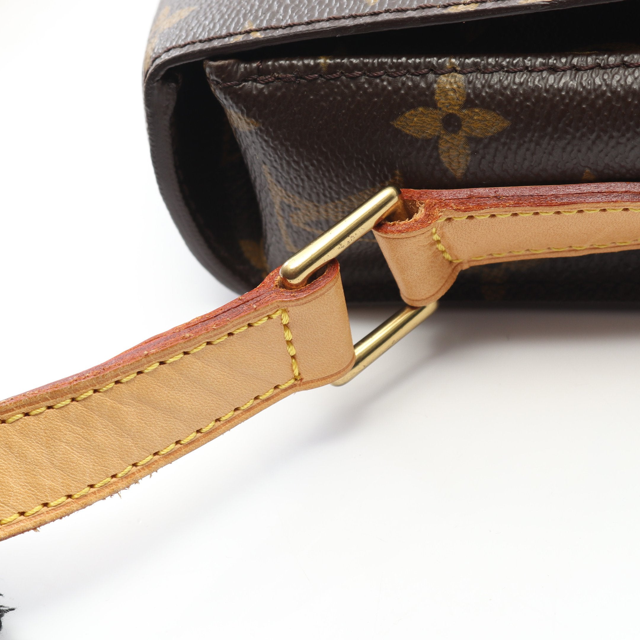 ルイ・ヴィトン LOUIS VUITTON サンクルーGM ショルダーバッグ バッグ PVCコーティングキャンバス レザー モノグラム レディース ブラウン系 M51242 【中古】 ルイヴィトン(Louis Vuitton) サンクルーGM M51242 ショルダーバッグ