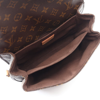 ポシェット メティス MM モノグラム ハンドバッグ PVC レザー ブラウン 2WAY ルイヴィトン バッグ LOUIS VUITTON