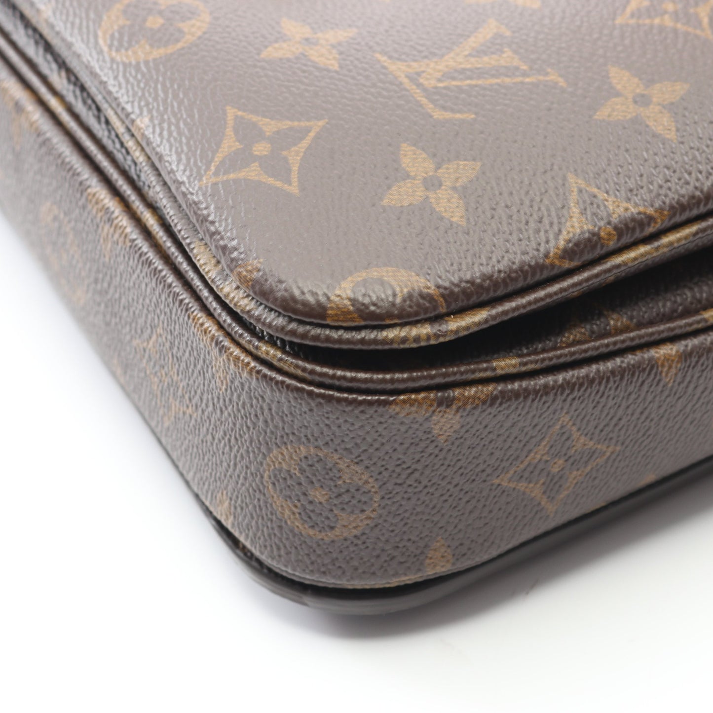 ポシェット メティス MM モノグラム ハンドバッグ PVC レザー ブラウン 2WAY ルイヴィトン バッグ LOUIS VUITTON