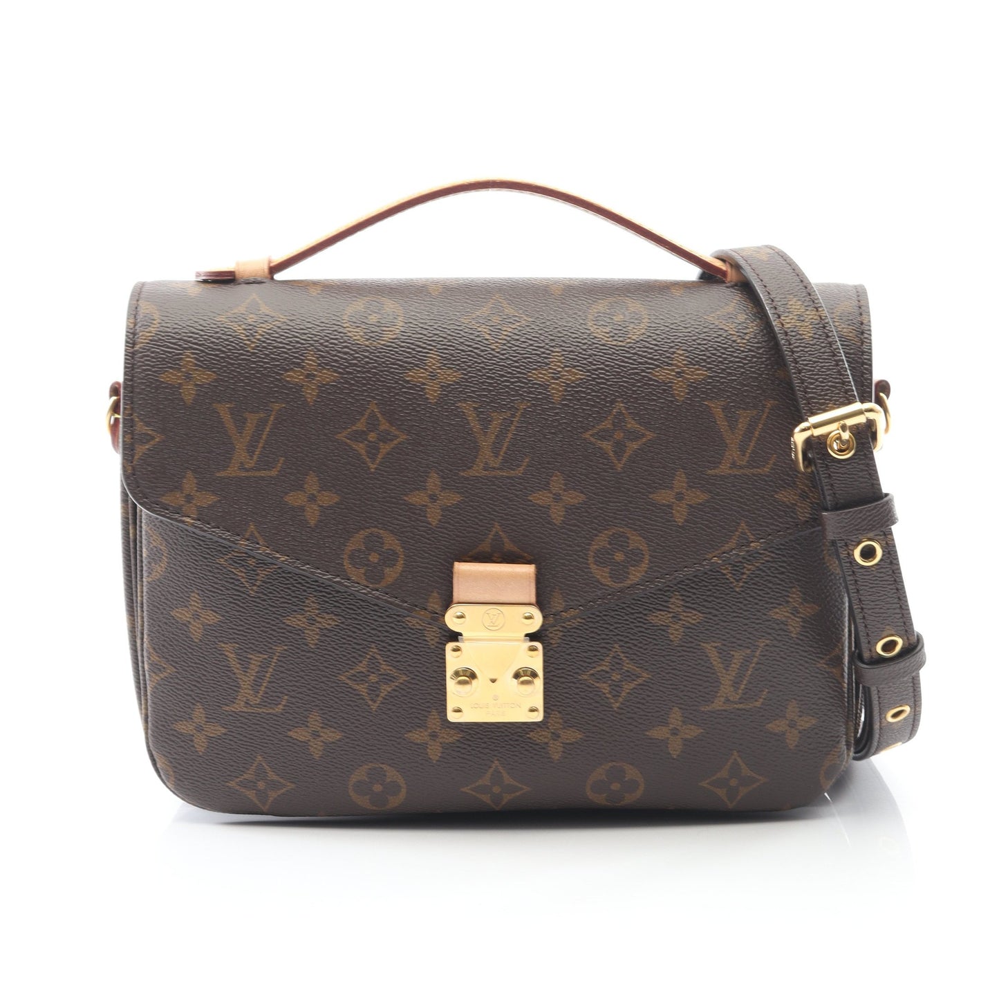 ポシェット メティス MM モノグラム ハンドバッグ PVC レザー ブラウン 2WAY ルイヴィトン バッグ LOUIS VUITTON