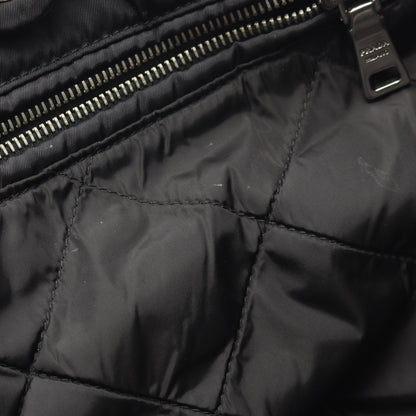 TESSUTO BOMBER ボンバー ショルダーバッグ トートバッグ ナイロン サフィアーノレザー ブラック 2WAY プラダ バッグ PRADA