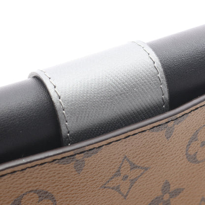 ポシェット コラム モノグラムリバース ショルダーバッグ PVC レザー ブラウン ブラック シルバー ルイヴィトン バッグ LOUIS VUITTON