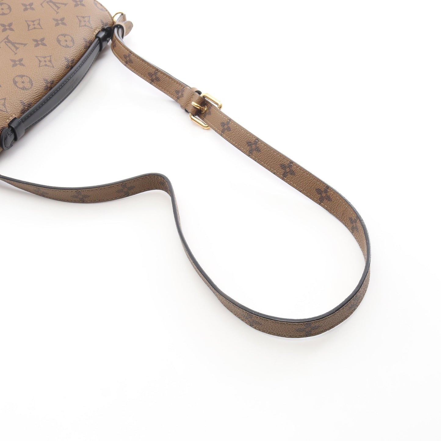 ポシェット メティス MM モノグラムリバース ハンドバッグ PVC レザー ブラウン ブラック 2WAY ルイヴィトン バッグ LOUIS VUITTON