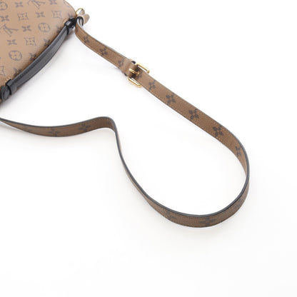 ポシェット メティス MM モノグラムリバース ハンドバッグ PVC レザー ブラウン ブラック 2WAY ルイヴィトン バッグ LOUIS VUITTON
