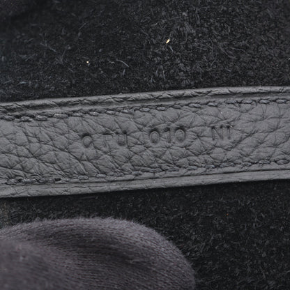 ピコタンロックPM ハンドバッグ トリヨンクレマンス ブラック シルバー金具 C刻印 エルメス バッグ HERMES