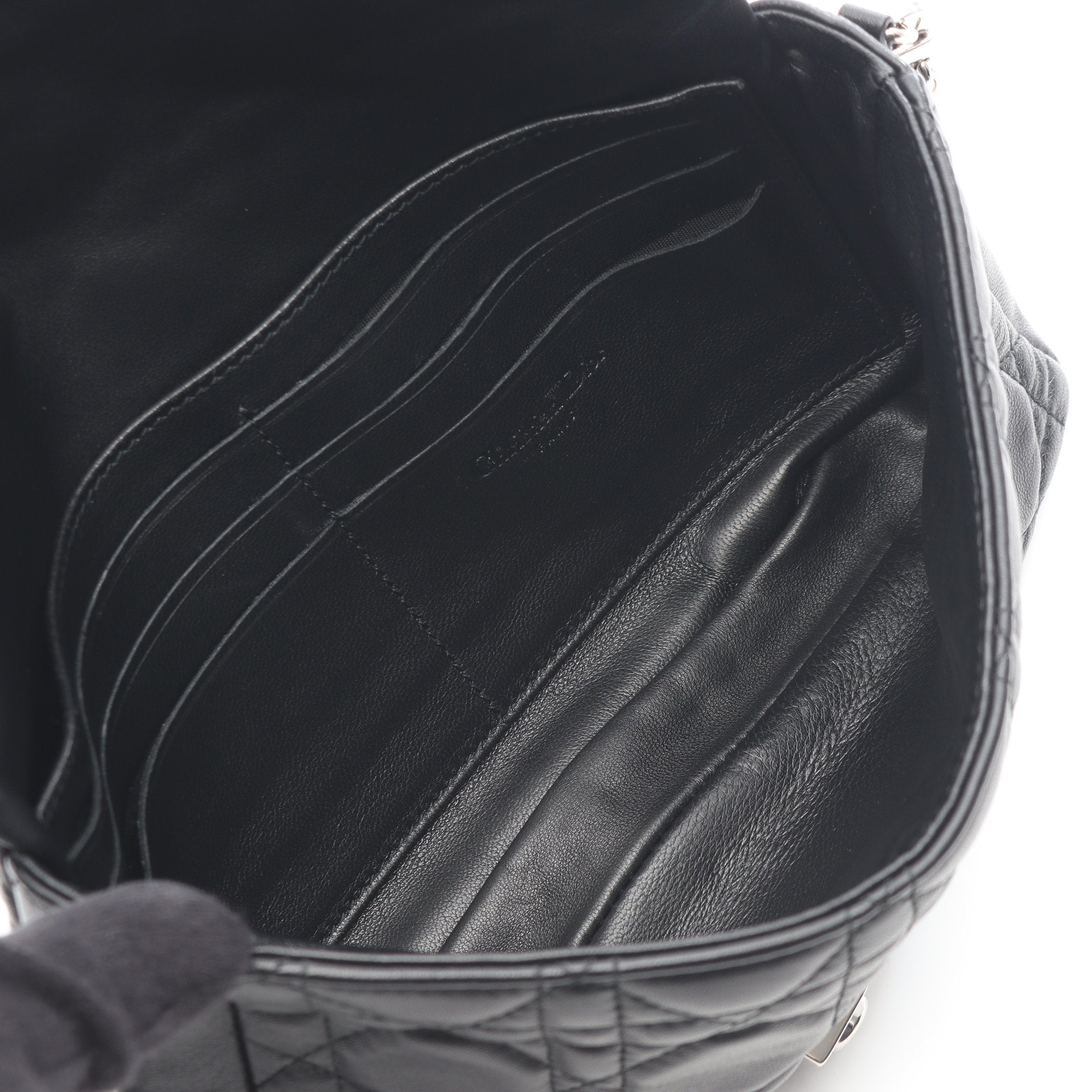 ニューロック カナージュ チェーンショルダーバッグ レザー ブラック