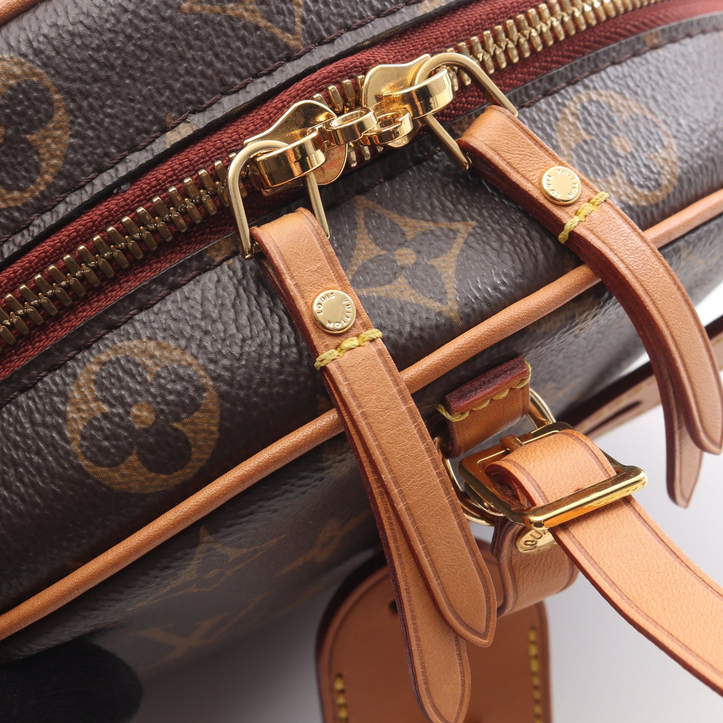 ボワット シャポー スープルMM モノグラム ショルダーバッグ PVC レザー ブラウン ルイヴィトン バッグ LOUIS VUITTON