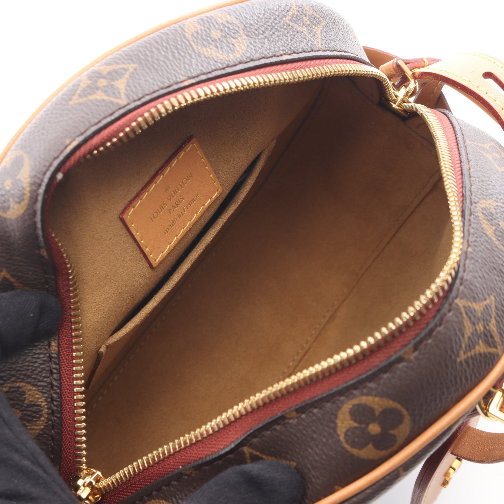 ボワット シャポー スープルMM モノグラム ショルダーバッグ PVC レザー ブラウン ルイヴィトン バッグ LOUIS VUITTON