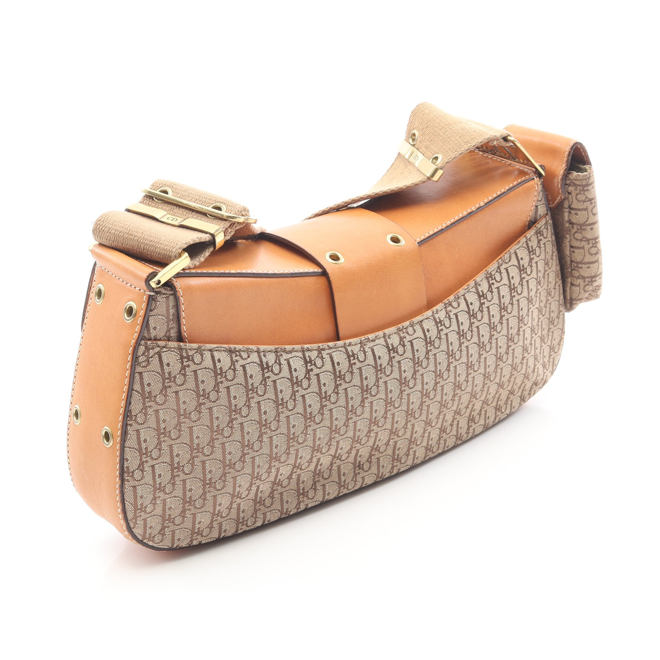 ストリートシック トロッター ワンショルダーバッグ キャンバス レザー